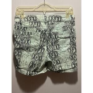 D. Jeans Snake Print Shorts - Size 4